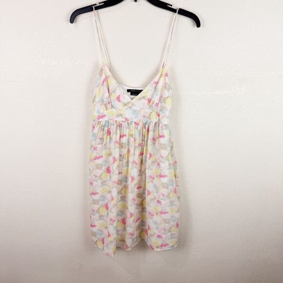 BCBGeneration Dresses & Skirts - BCBG Y2K Babydoll Silk Dress XS Pink Fairy